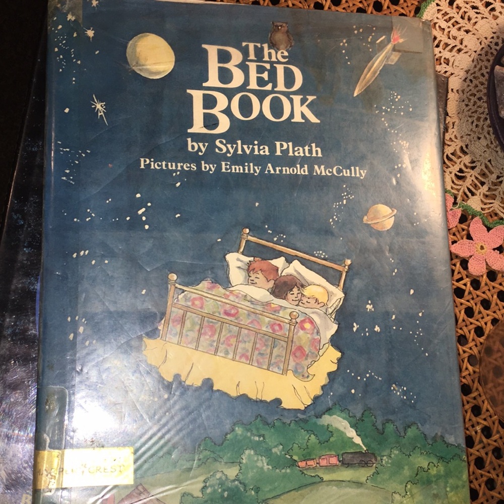 First Edition hard cover The bed book by Sylvia Plath. Written in 1976.